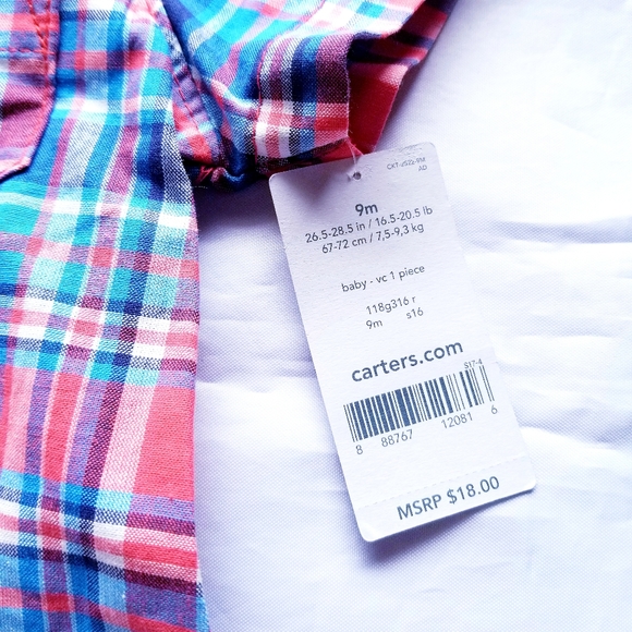 Carter's Baby Boy One-Piece - Picture 7 of 7